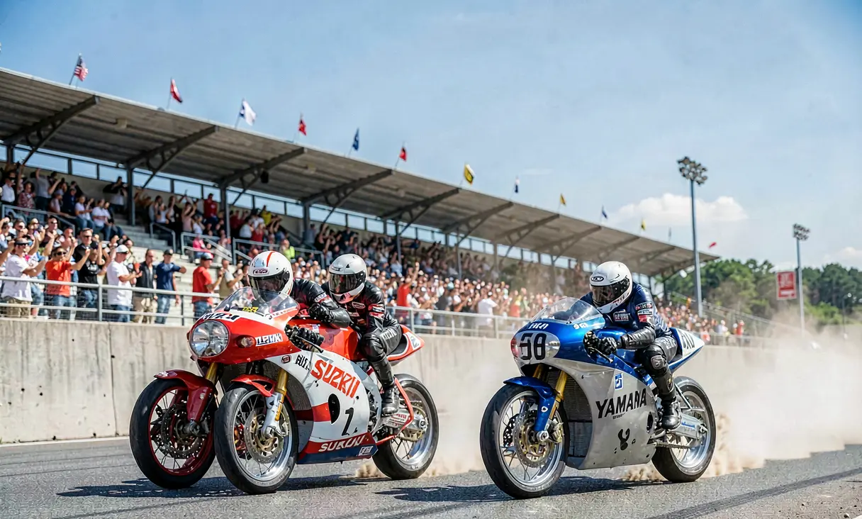 1993 Argentine GP - Kevin Schwantz vs Wayne Rainey