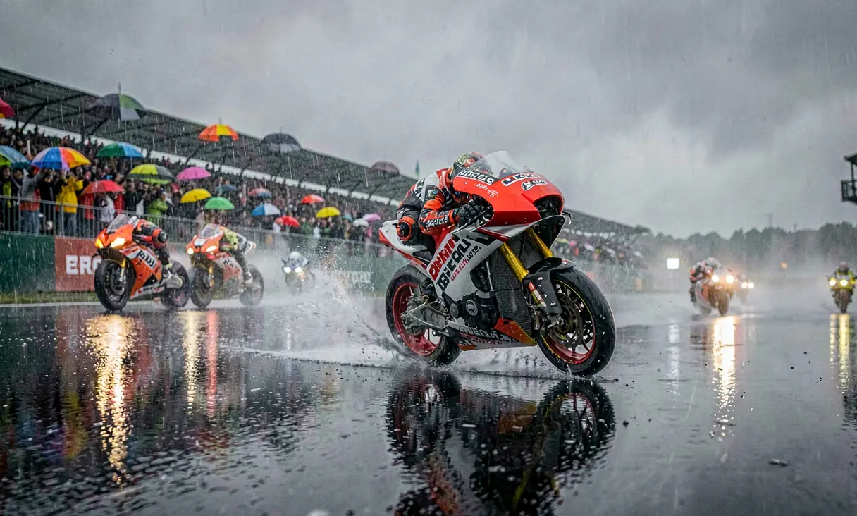 2015 Le Mans – Marquez's rain victory