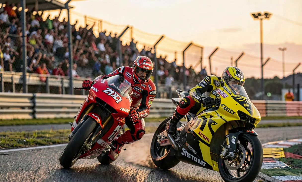 Dani Pedrosa vs Casey Stoner