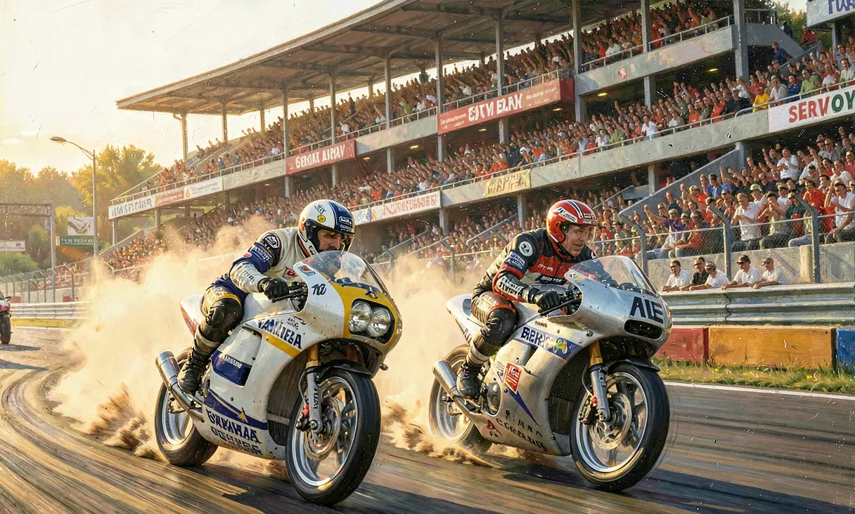 Giacomo Agostini vs Barry Sheene
